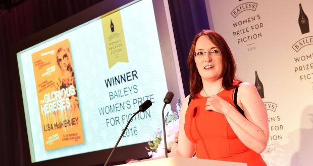 Lisa McInerney wins the 2016 Baileys Women’s Prize for Fiction