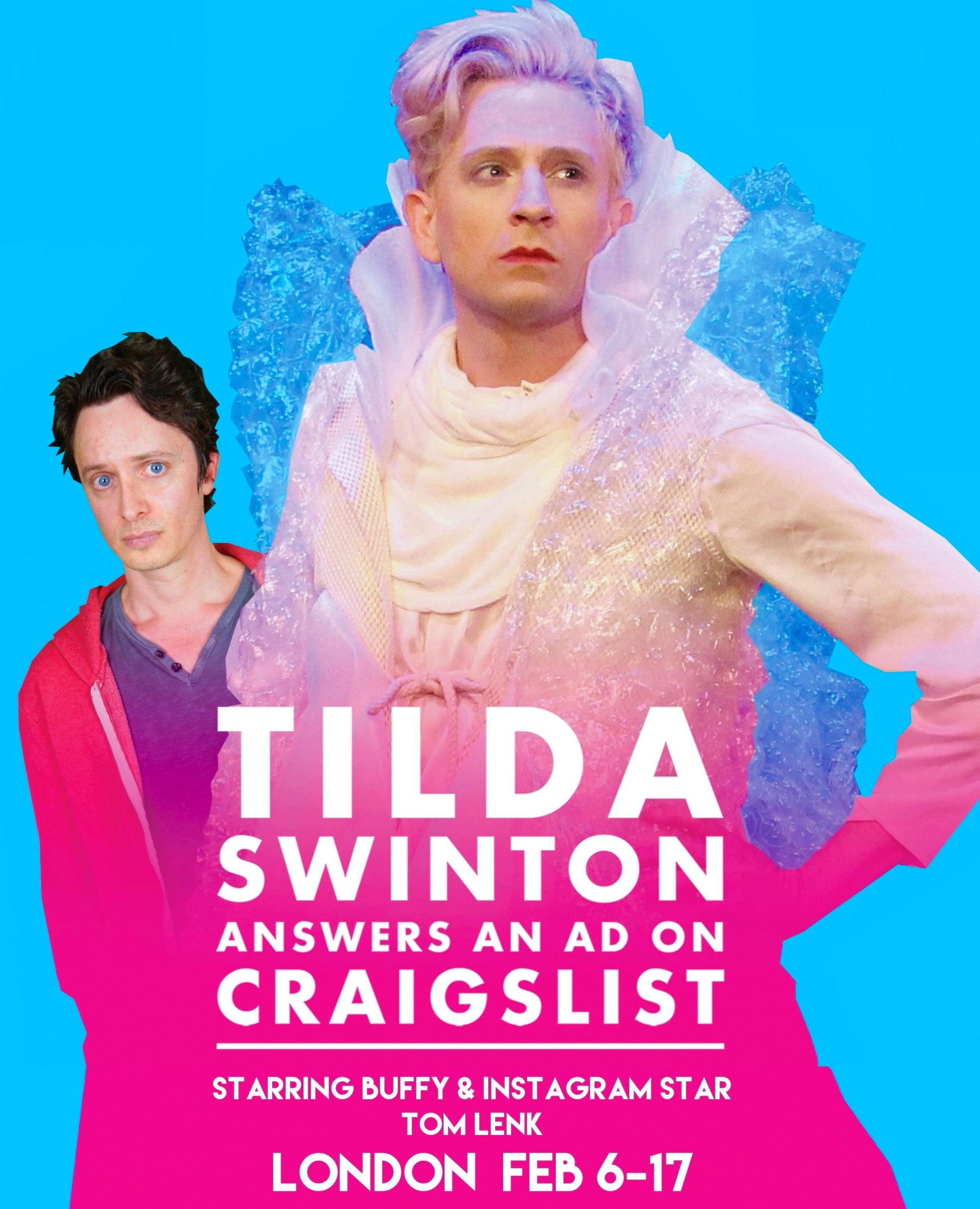 Tilda Swinton Answers An Ad On Craig’s List comes to London