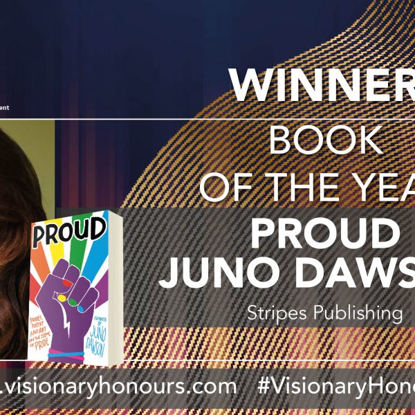 Juno Dawson is winner at the Visionary Awards 2020 for her Proud anthology