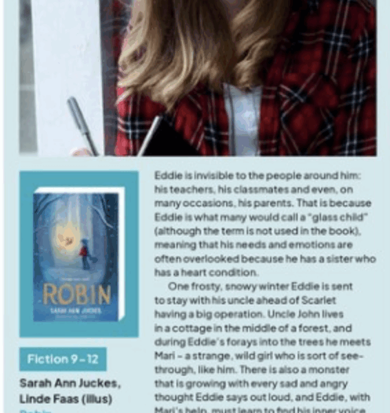 ROBIN selected as “Book of the Month” in the Bookseller